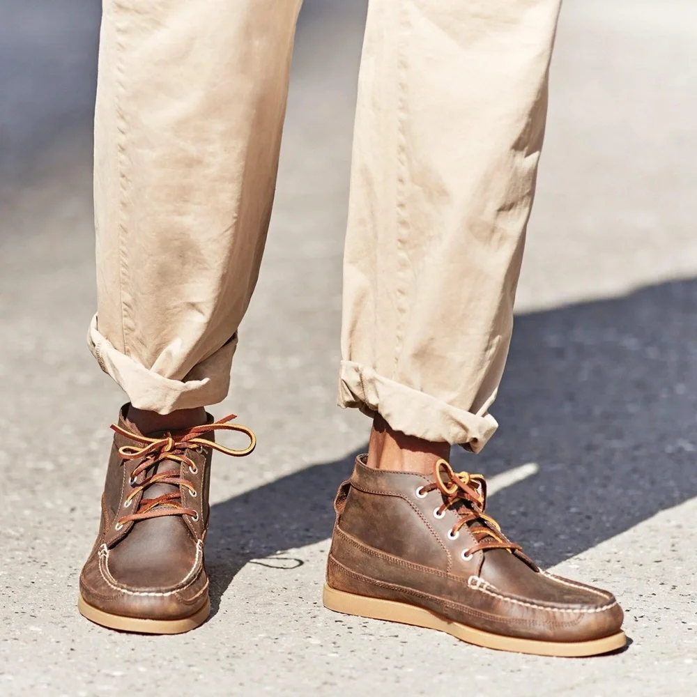 Sperry x J.Crew Top-Siders Leather Chukka Boots - Picture 15 of 16